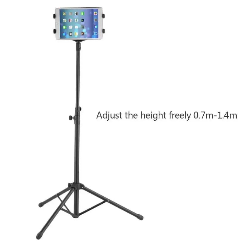 Universal Foldable Multi-direction Tablet Floor Stand Tablet Tripod Mount Holder Bracket for 7-10 Inch Tablet PC For Ipad