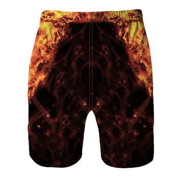

Summer Men Funny Shorts Casual 3D Skull Printed Beach Work Casual Men Short Trouser Shorts Pants Sweatpants Clothes c0321