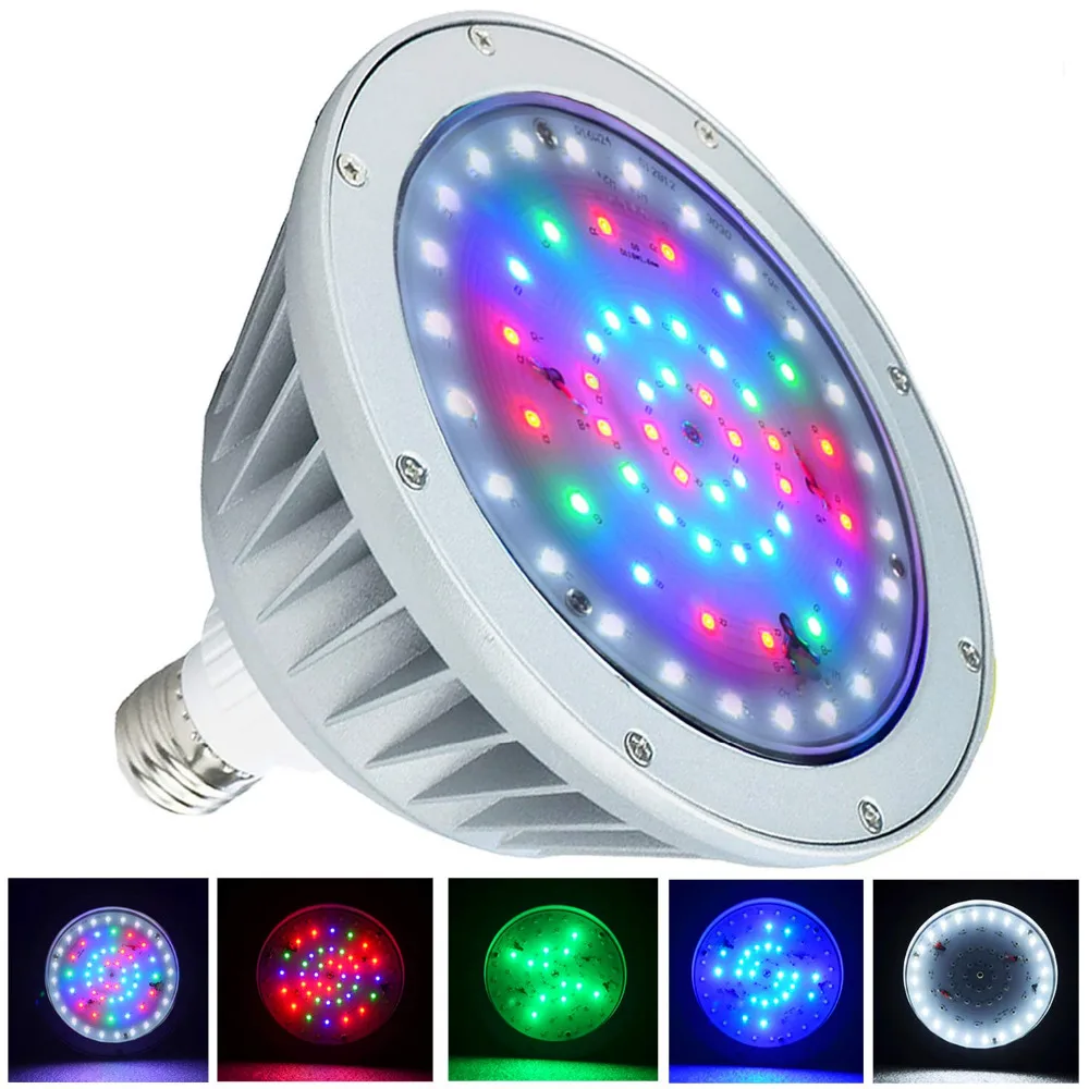 

Waterproof LED Pool Light,12V 40W,IP65 Waterproof,RGB+White Color,US Local Inventory,Replacement for Pentair and Hayward Fixture