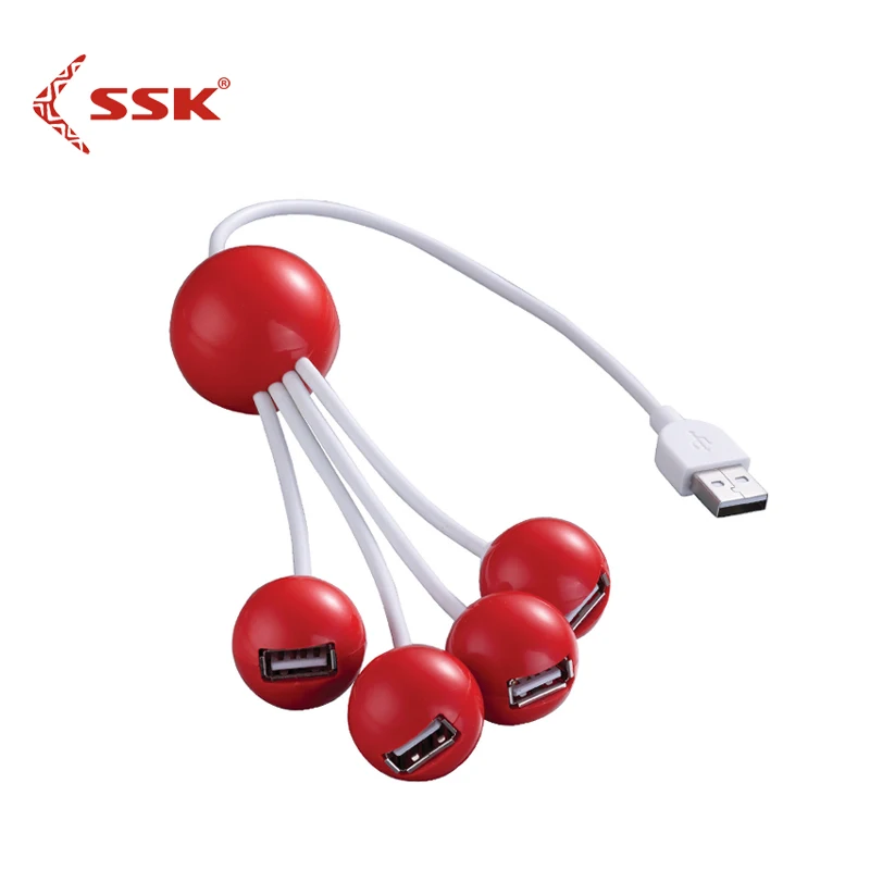

2017 Hot Sale Real Usb 2.0 Usb2.0 Hub Deconcentrator Notebook Computer One For Four Port Converter Extender 019