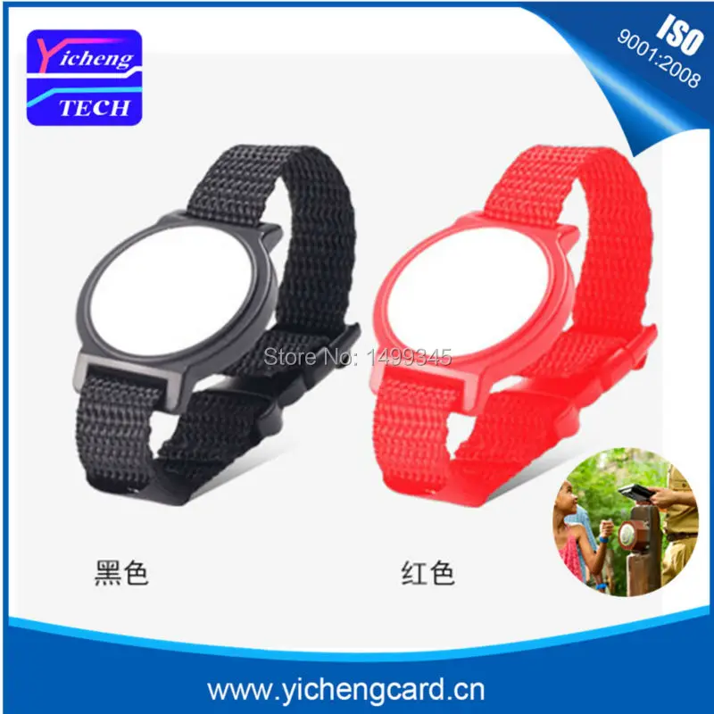 

100pcs Excellent RFID 13.56mhz ntag215 wristband NFC waterproof bracelet Proximity Smart Tag for e-ticket access control payment