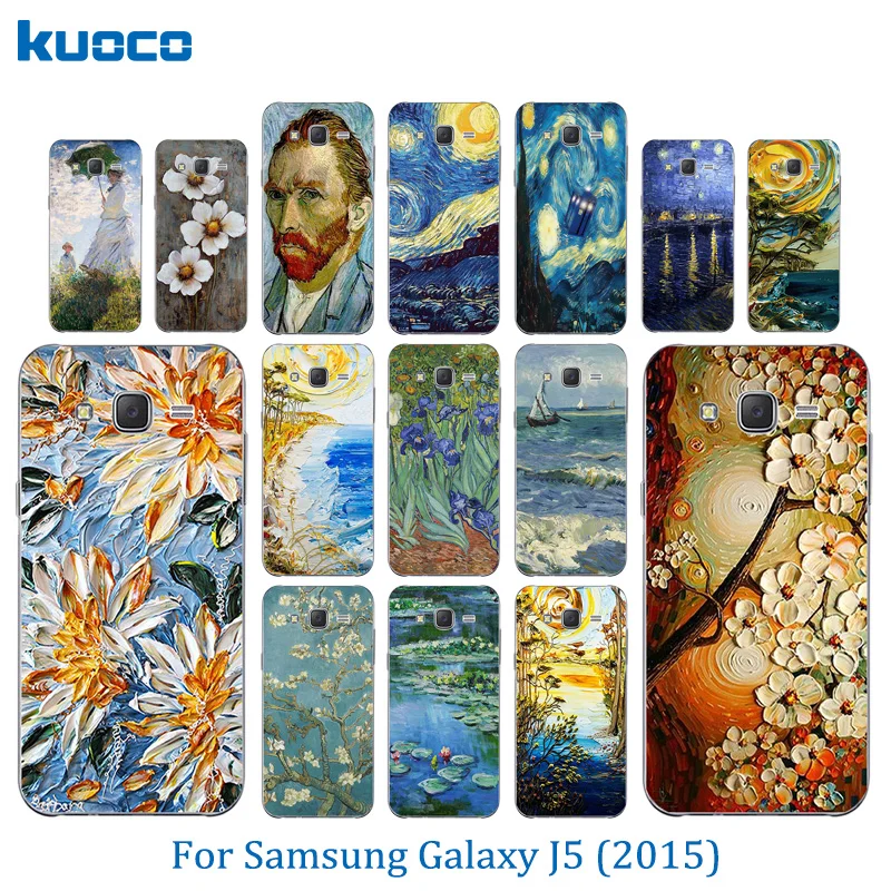 Задняя крышка для Samsung Galaxy J5 2015 силиконовый чехол Ван Гога J5008 YC955 SM-J500F J500 J500F