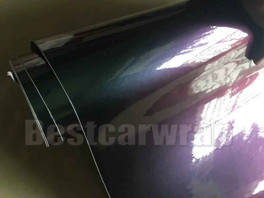 rainbow gloss shift car wrapping styling  (3)