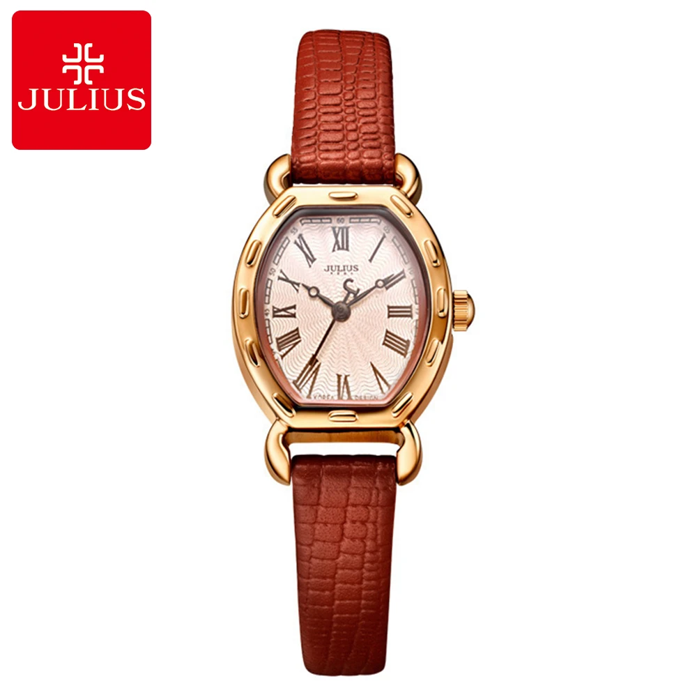 New Women Leather Small Vintage Roman Digital Wristwatch Students Watches Fashion Quartz Watch Julius 544 Clock Relogio Feminino New Women Leather Small Vintage Roman Digital Wristwatch Students Watches Fashion Quartz Watch Julius 544 Clock Relogio Feminino