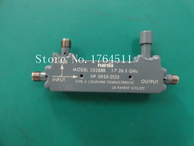 

[BELLA] Narda 25288B 1.7-26.5GHZ -16dB SMA RF directional coupler