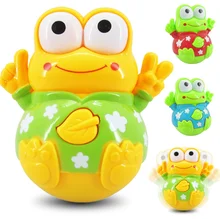 Electronic Toy Children Multifunctional Music Flashing LED Educational Frog Daruma toy Children’s toys