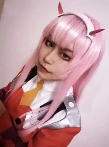 Аниме Darling In The Franxx Red Косплей Костюм 02 Косплей Zero Two Брендовое женское платье полный набор с париком шляпа плащ