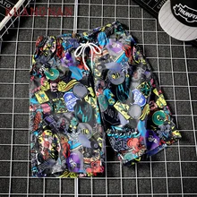 KUANGNAN хип-хоп стиль повседневные летние хлопковые шорты мужские спортивные мужские шорты летние мужские шорты хлопок человек 5XL Новинка