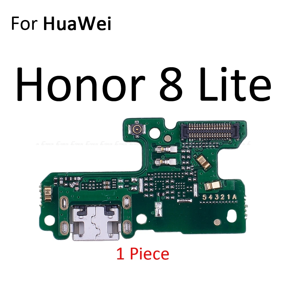 Зарядное устройство Док-станция usb зарядный порт плата с микрофоном гибкий кабель для HuaWei Honor View 20 Note 10 9 9i 9 8C 8X Max Pro Lite