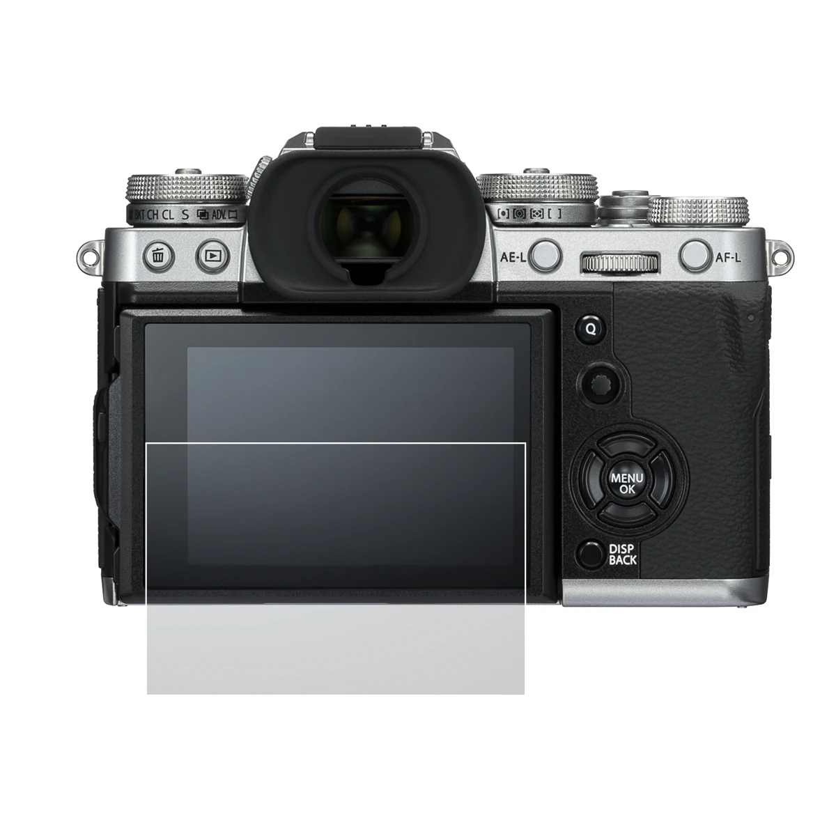Самоклеящееся защитное покрытие ЖК-экрана из закаленного стекла для камеры Fujifilm Fuji X-T3 XT3