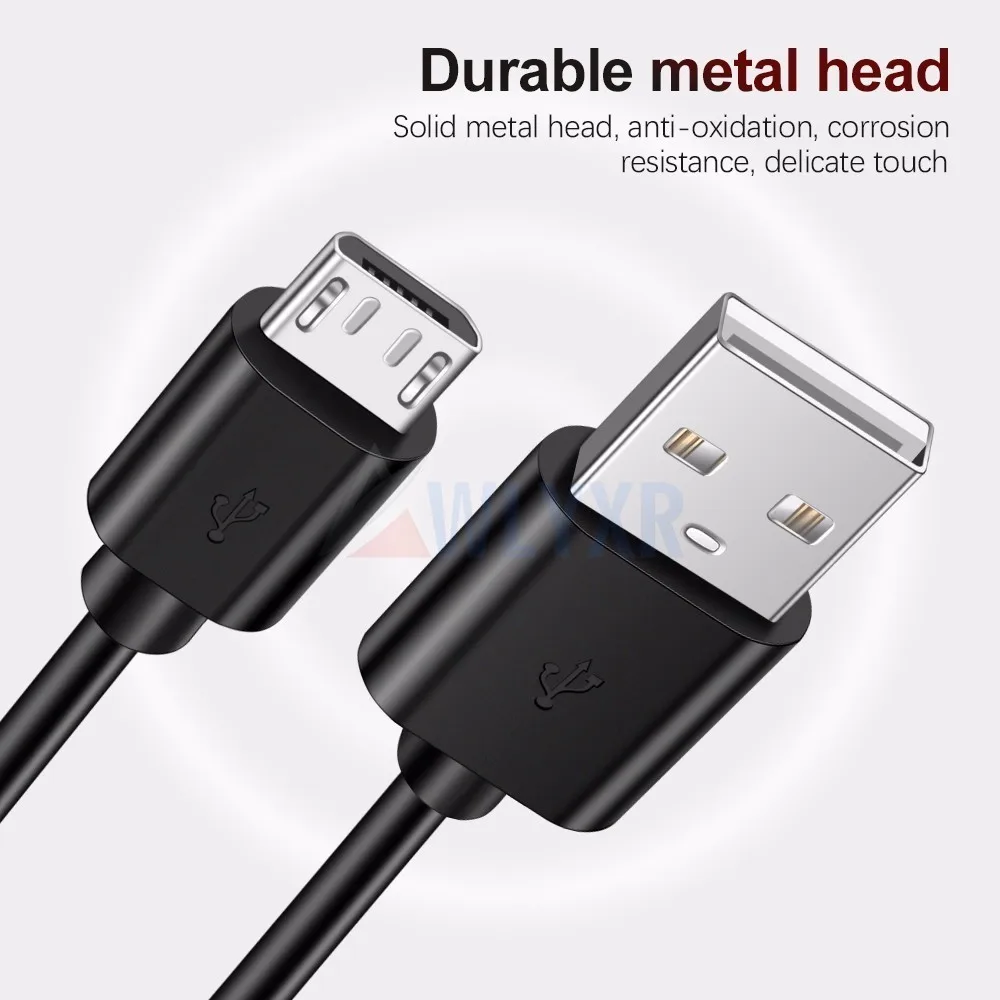 2,4 A Быстрый кабель Micro USB кабель для зарядки данных для samsung Xiaomi huawei кабель Micro USB кабель для зарядки мобильного телефона 1 м 1,5 м 2 м