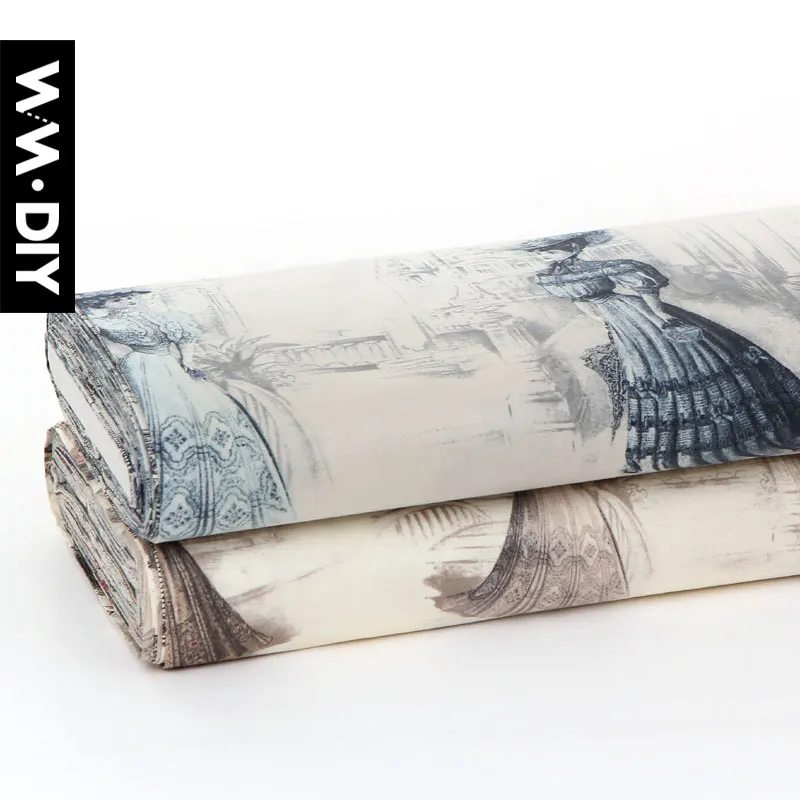 

People, cotton fabrics, apparel fabrics, imports, patchwork, handmade diy, 60*110cm