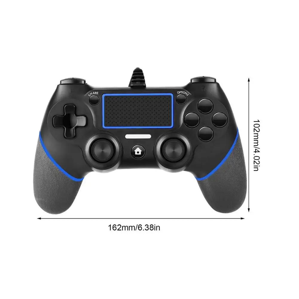USB проводной игровой контроллер для sony playstation 4 Joypad черный игровой джойстик компьютерный геймер геймпад контроллер игровой ручки