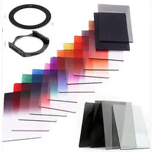 77mm Ring+22pcs Color Filter full grey ND filter+Holder for Cokin P series