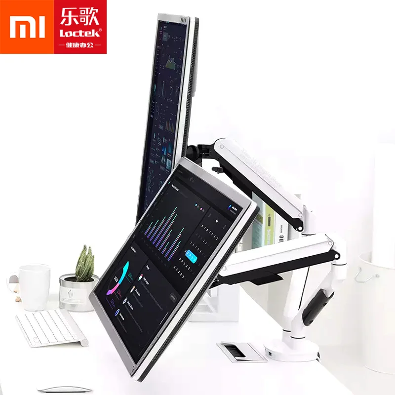 

Xiaomi Mijia Loctek Multi-function Pneumatic Spring Display Bracket 360° Unobstructed Rotation Stand for Office Workers 76