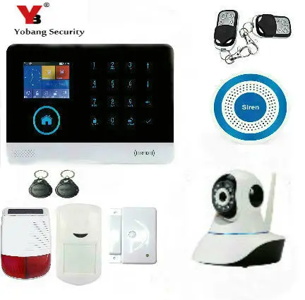 Yobang font b Security b font wireless wifi 3G alarm system home font b security b