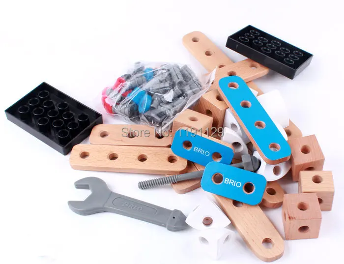 Wooden assemble helicopter plane toys children birthday gifts for kids