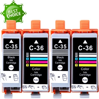 

2 Sets PGI-35 CLI-36 Compatible ink Cartridge PGI35 CLI36 For Canon PIXMA IP100B IP100 IP100 mini260 320 printer