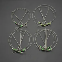 0.6 мм стальной проволоки Пластик пакеты светящиеся шарики баланс строка рыболовный крючок кронштейн 2/3/4/5 руки Длинные Крюк кронштейн для море стержень