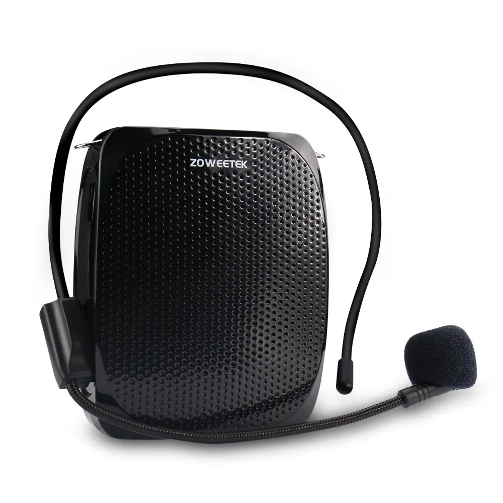 Koop Echt Zoweetek ZW 258 mini draagbare Stereo Speaker Voice Versterker Luidspreker Tool Apparaat Voor Teaching Tour Guide Koop Speech