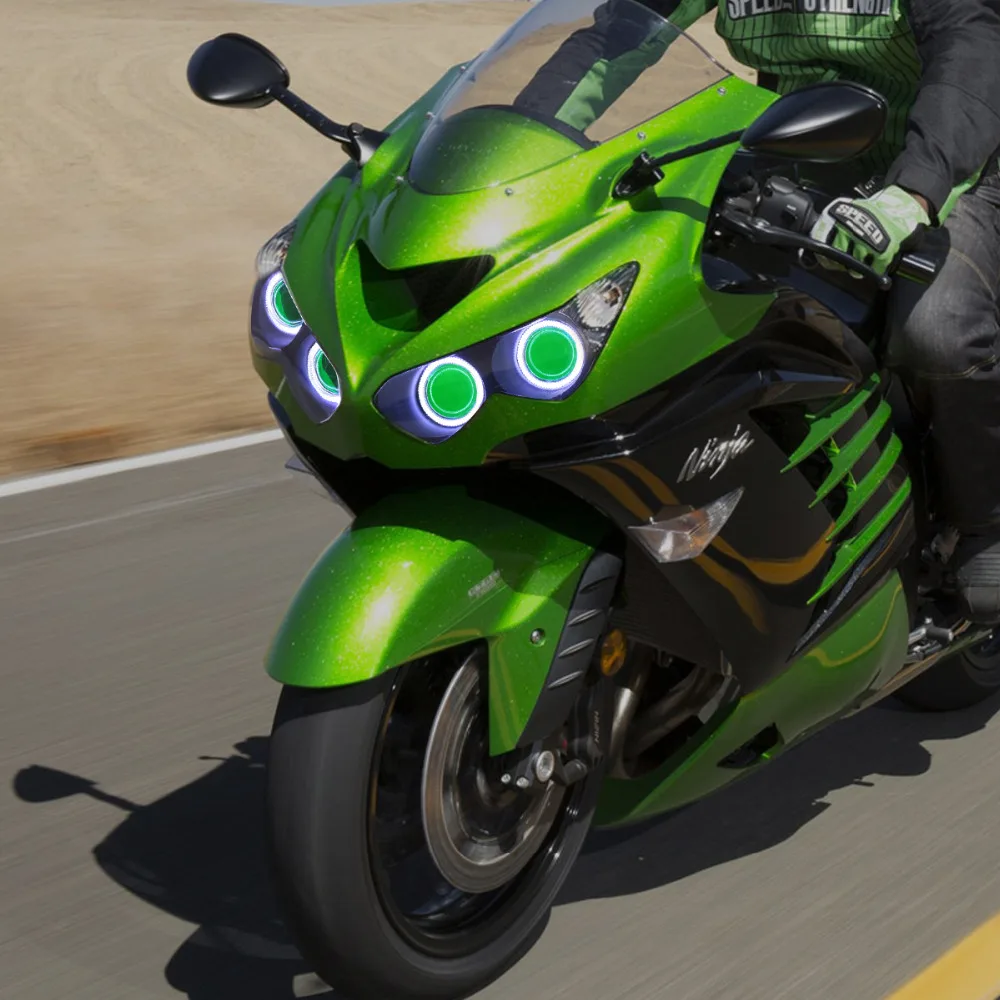 KT светодиодный задний фонарь для Kawasaki Ninja ZX-14R ZZR1400 ZX14R 2012