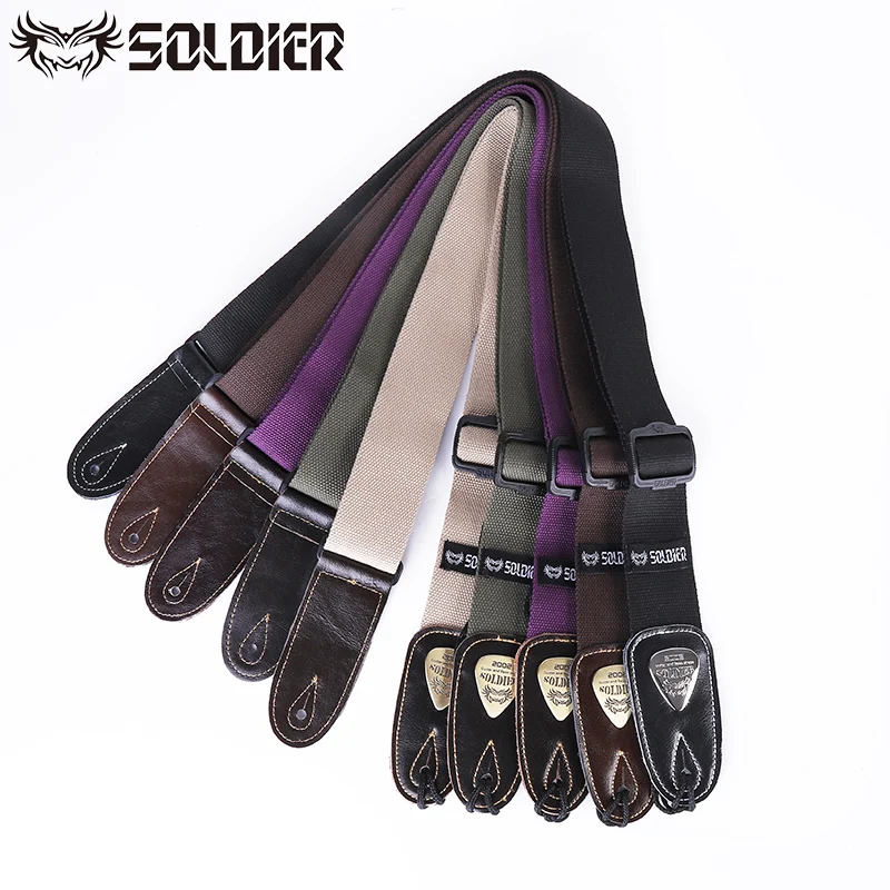 soldier guitar straps