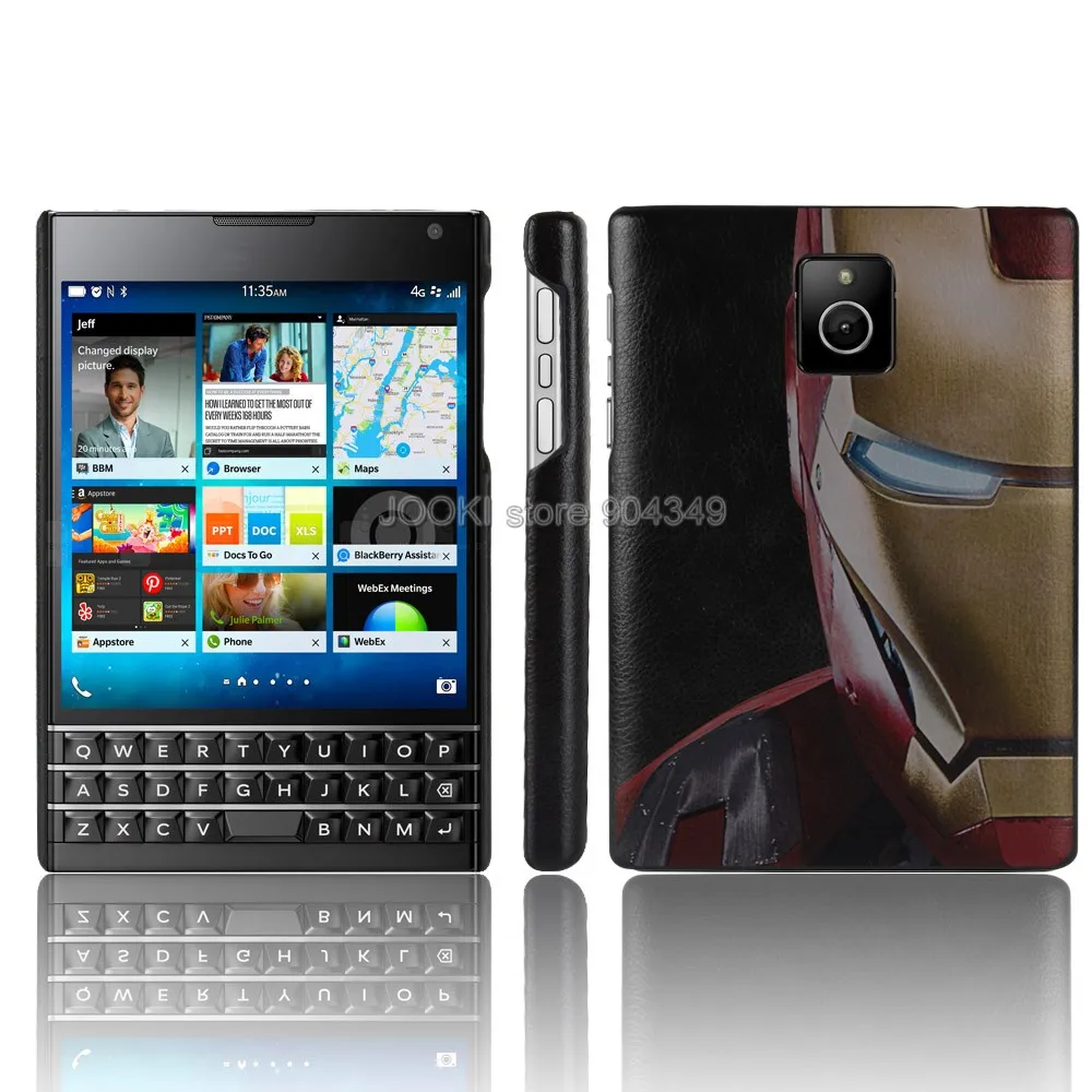 Для BlackBerry паспорт Q30 мешочек принт чехол для телефона из искусственной кожи
