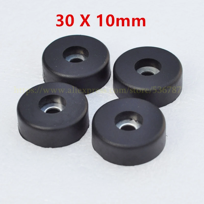 

12PCS/lot DJ Speaker Cabinet Rubber Feet Accessories Line Array 30x10mm For Home Theater Subwoofer Professional Audio F3010