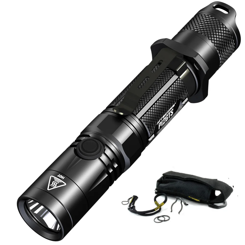 NITECORE P12GTS ручной тактический фонарь Cree XHP35 HD светодиодный Макс 1800 люмен луч бросок 226 м уличный фонарь для силовых органов - Испускаемый цвет: P12GTS