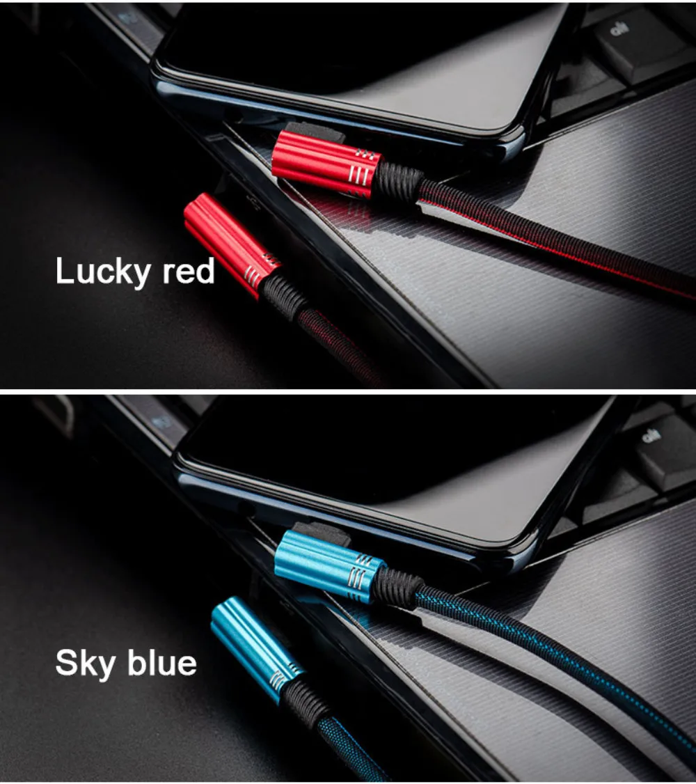 Двусторонний USB кабель type c кабель передачи данных для быстрой зарядки для samsung huawei Xiaomi двусторонний штекер Плетеный локоть игровой шнур для передачи данных