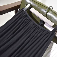 Летние новые юбки женские Модальные Длинные юбки Повседневные женские юбки женские консервативный стиль макси юбки Harajuku Большие Saias