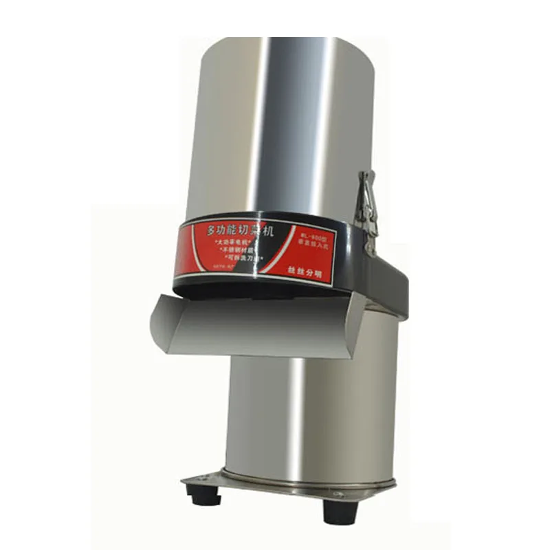 

Commercial Vegetable Slicing Shredder Stainless Steel Shredding Machine Professional Vegetable Chopper 220V 400W 1PC