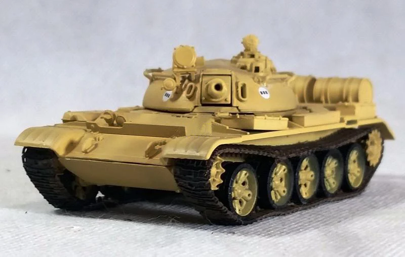 TRUMPETER 1: 72 война в Персидском заливе, T-55, главный боевой танк, модель 35027, любимая модель