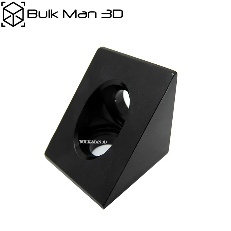 

100pcs/lot high precise Black oxide 20 series 90 degree angle corner bracket 20*20 for v-slot aluminum extrusions profile