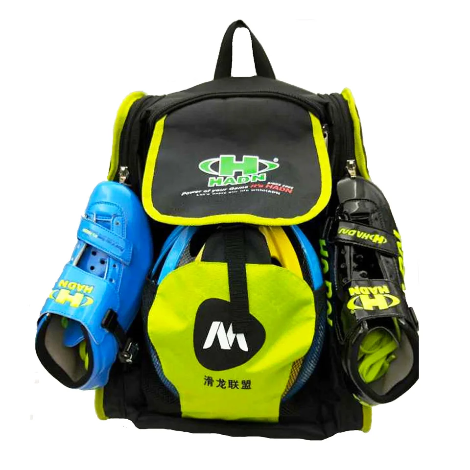 Waterproof Oxford Cloth Backpacks Roller Skates Shoes Bags For Inline