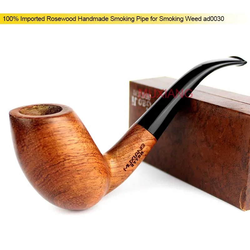 Buy MUXIANG10 Smoking Tools Kit Imported kevazingo wood Tobacco Pipe Handmade