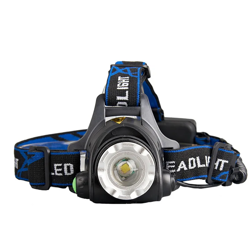 IVYSHION LED Headlamp Waterproof Fishing Headlight XM L Q5 /T6 /L2 3