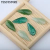 10pcs Leaves Shape Lampwork Beads Multi Gradient Color Glass Beads For Jewelry Making Hairpin Handmade DIY Accessories ► Photo 3/6