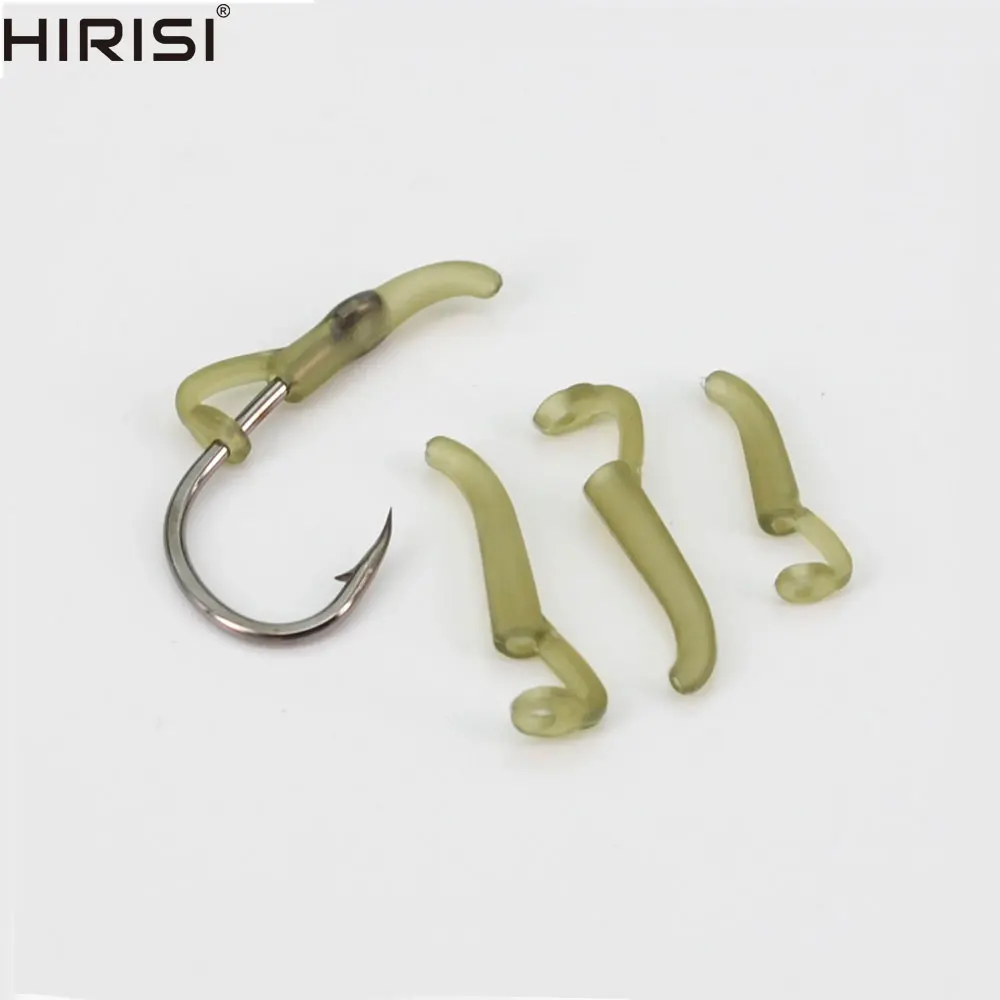 Hirisi الكارب معدات الصيد هوك الأكمام جاهزة D-تزوير أليجنر الشعر الحفارات محطة معالجة