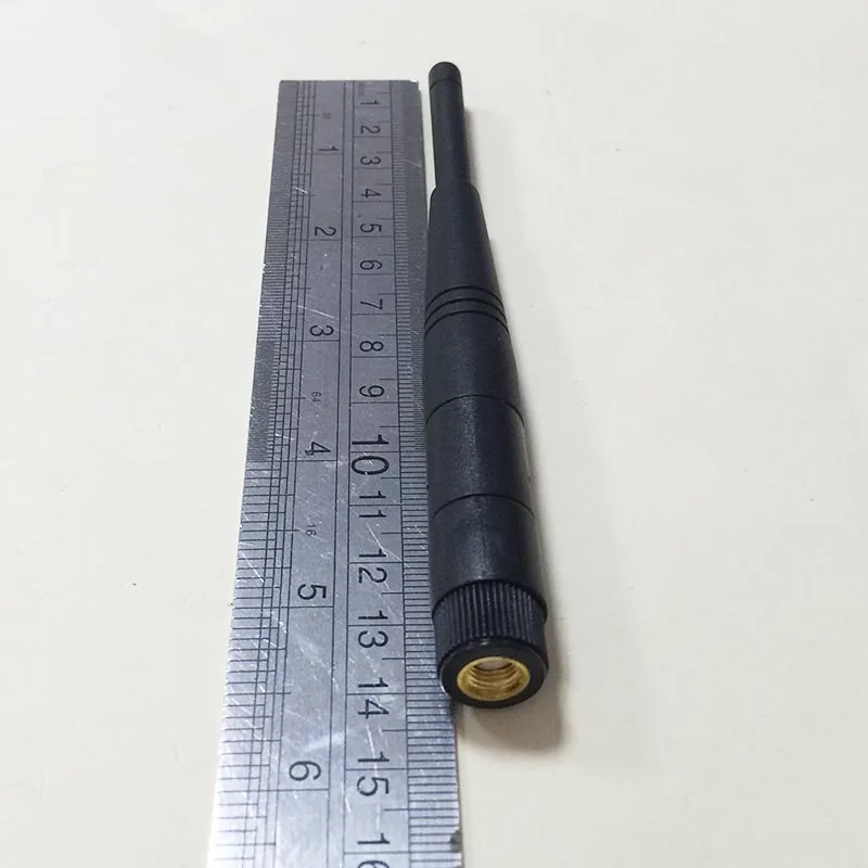 

1PC WIFI Antenna 2.4 GHz 3dBi RP-SMA Male Wireless WLAN Black Omni Router Card Floding Antenna
