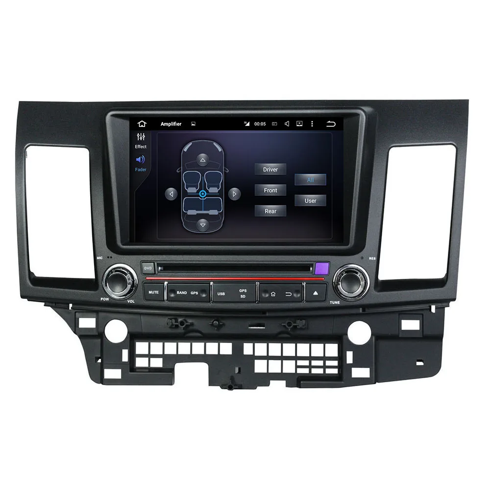 Top KLYDE 8" 8 Core Android 8.0 For MITSUBISHI Lancer 2006-2012 Car Radio 2+16GB 4+32GB 4+64GB Multimedia Audio Stereo 1024*600 1
