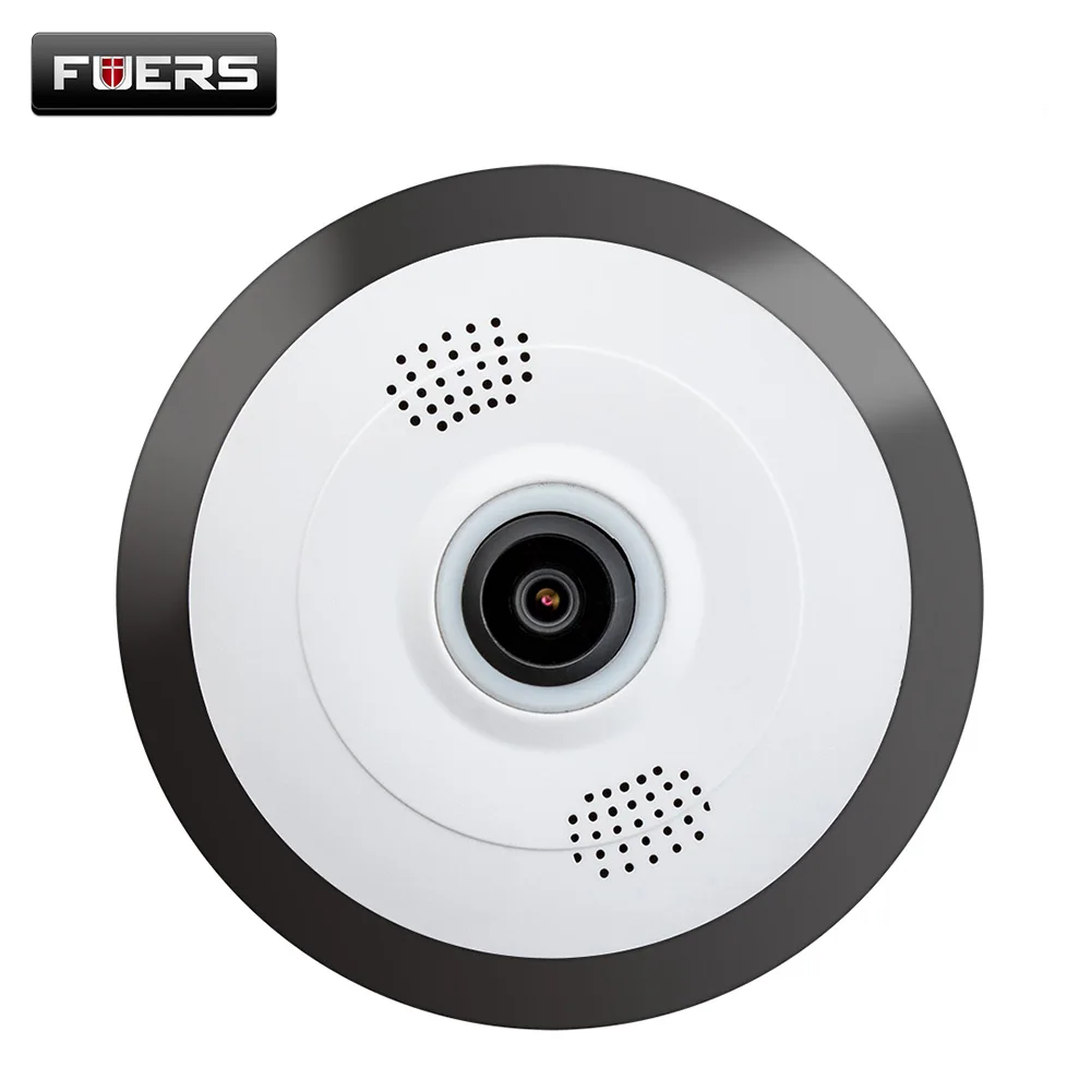 

FUERS 960P Ip Camera 360 Degree Panoramic Home Security Mini Camera Wifi P2P Fisheye Surveillance Cameras Night Vision Camera