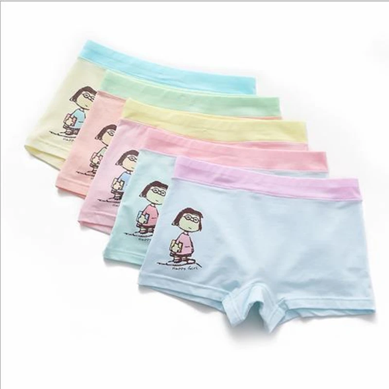 5Pc/lot Children's Underwear Brief Girl Boxer Briefs Baby Toddler Kids
