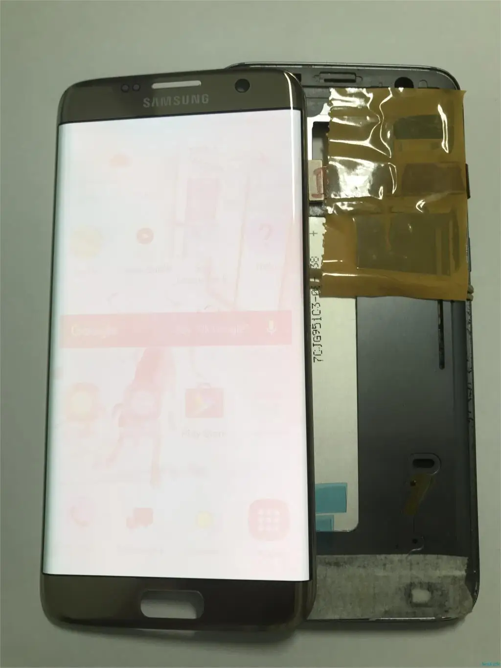 For Samsung Galaxy S7 edge G935F G935A Burn in Shadow lcd