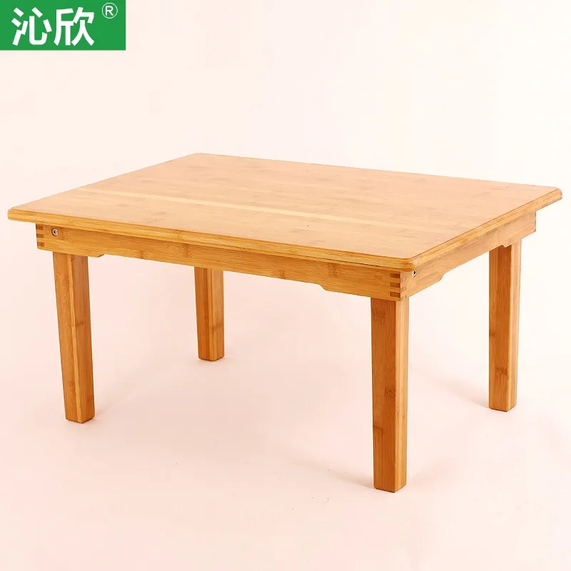 Qin Yan kang several windows and simple bed and tatami tables solid wood coffee table antique Chinese bamboo modern small kang t