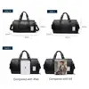 Dry Wet PU Leather Gym Bag Outdoor Travel Handbag For Women Men Waterproof Fitness Training Simming SPorts Shoulder Bags XA170D 6