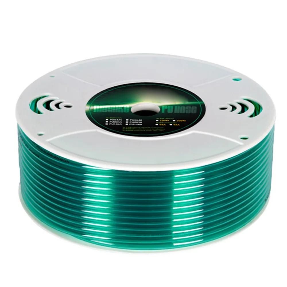 Green Color Air PU Pipe Pneumatic Components PU WindPipe Pneumatic Hose Pipe Tube ID 5 mm OD 8 mm, 100 Meter Green Color Air PU Pipe Pneumatic Components PU WindPipe Pneumatic Hose Pipe Tube ID 5 mm OD 8 mm, 100 Meter