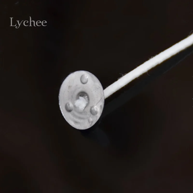 Lychee 50 шт./лот Новое поступление 3 5/4 5/7/10/13 5 см фитиль для свечей сустейнер из хлопка