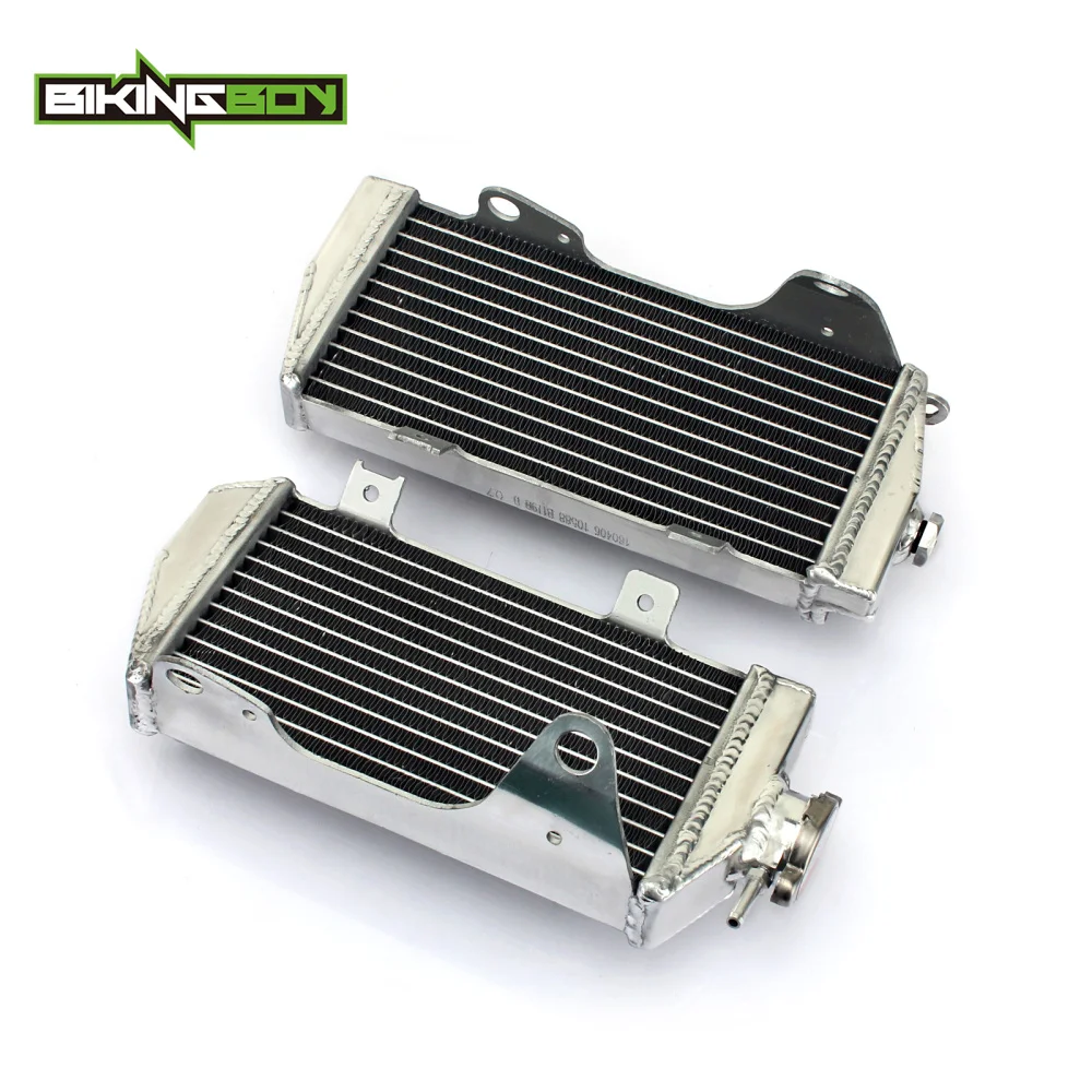 

BIKINGBOY Aluminium Core MX Offroad Engine Radiators Water Cooler Cooling for Honda CFR450R CRF 450R CFR 450 R 2015 2016