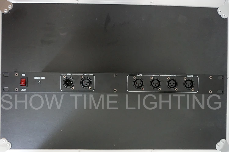 Бесплатная доставка DMX512 разветвитель 4 позиционный усилитель сигнала